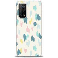 Xiaomi Mi 10T Pro Kılıf HD Baskılı Kılıf - Blue + Tam Ekran Koruyucu