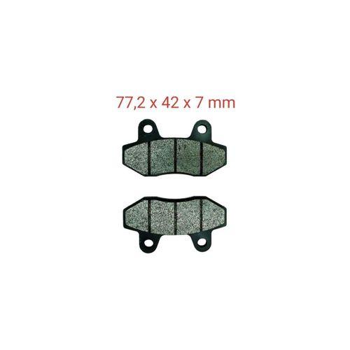 SCOOTER Scooter Arka Fren Disk Balatası 7 Mm Fa086 (Newlight Ym)