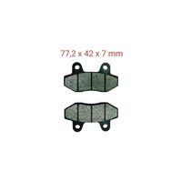 SCOOTER Scooter Arka Fren Disk Balatası 7 Mm Fa086 (Newlight Ym)