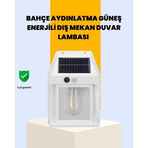 Sensörlü Solar Led Dış Duvar Aydınlatma