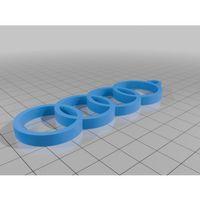 Basit Audi Anahtarlık (Bu ürün Sadece Plastik parçadır - Almadan Önce Soru Sorabilirsiniz)