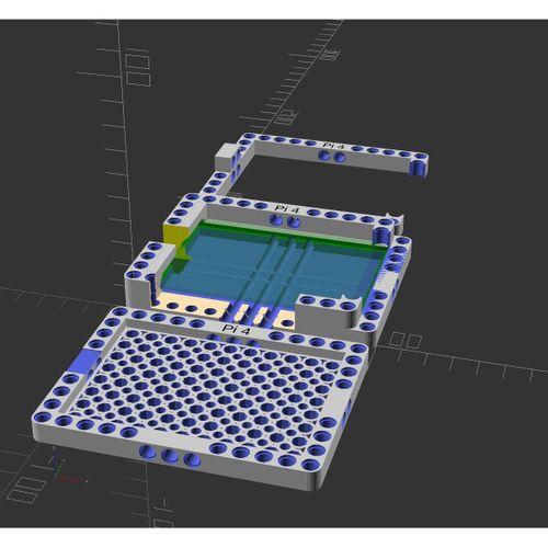 Raspberry Pi 4 Lego Teknik Muhafaza - 3713324