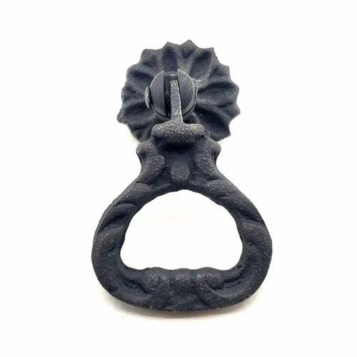 Antika Tarz Dekoratif Pirinç Kalp Sarkaç Mobilya Kulbu - 25 Mm, Oksit