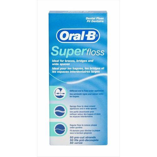 Oral-B Super Floss Diş İpi 50 Adet