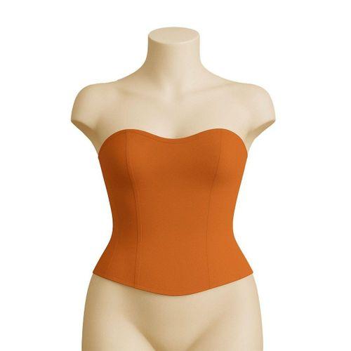 Turuncu Mı Emay 9155 Terletici Korse Büstiyer