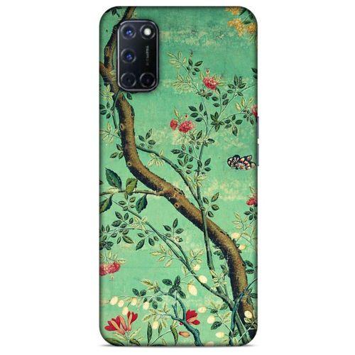 Oppo A52 Uyumlu Kılıf Yeşil Delisi (28) Arka Kapak Zümrüt yeşili