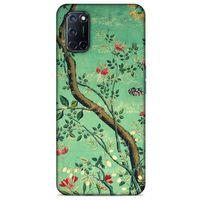 Oppo A52 Uyumlu Kılıf Yeşil Delisi (28) Arka Kapak Zümrüt yeşili
