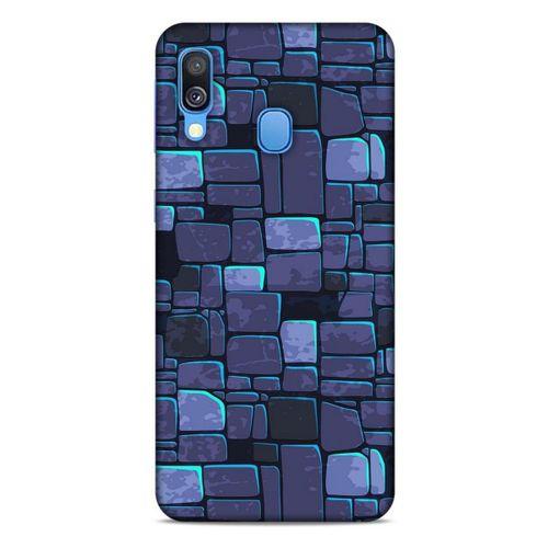 Samsung Galaxy A40 Kılıf Baskılı Özel Seri Taşlı (12) Koruyucu Silikon