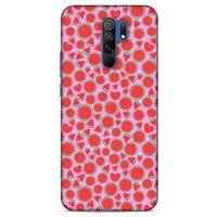 Xiaomi Redmi 9 Uyumlu Kılıf Pembe Delisi (30) Silicone Case Karpuz