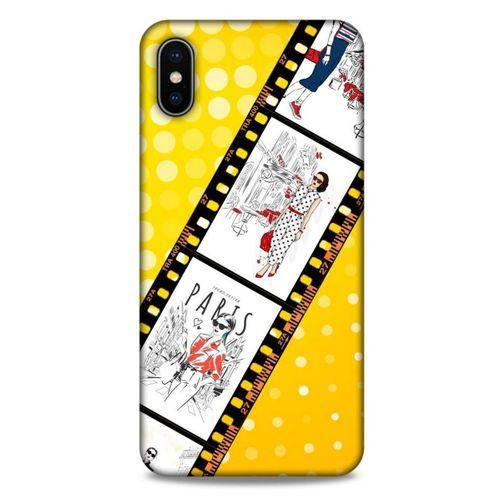 Sokak Modası 84 Apple iPhone XS Max Kılıf Desenli Silikon