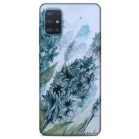 Y.Liva-2020 (Sümbül Hanım) Samsung Galaxy A51 Kılıf Silikon Kapak Desenli