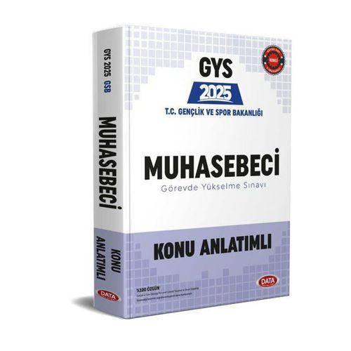 T.C. Gençlik ve Spor Bakanlığı Muhasebeci GYS Hazırlık Kitabı Data Yayınları