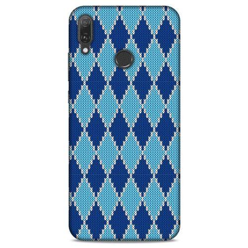 Kazak (20) Desenli Silikon Kapak Huawei Y9 2019 Kılıf