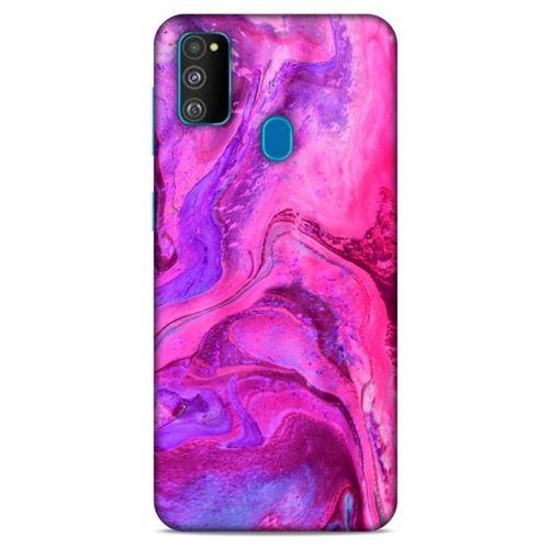 Samsung Galaxy M30s Uyumlu Kılıf Pembe Delisi (20) Koruyucu Kılıf Fuşya