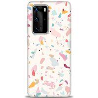 Huawei P40 Pro Kılıf HD Baskılı Kılıf - Colors of Colors + Tam Ekran Koruyucu