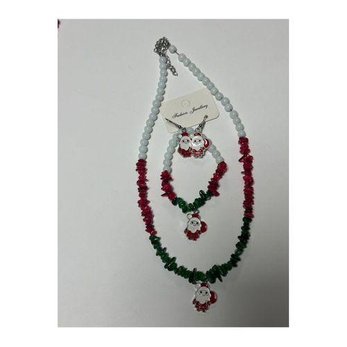 2026 Yılbaşı Doğaltaş Set Kolye