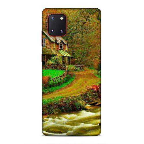 Samsung Galaxy Note 10 Lite Uyumlu Kılıf Azarbaijan (48) Bumper Kılıf Orman Evi