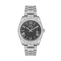 Slazenger SL.09.2508.1.05 Quartz Çelik Gri Siyah Kadran 43 mm Erkek Kol Saati