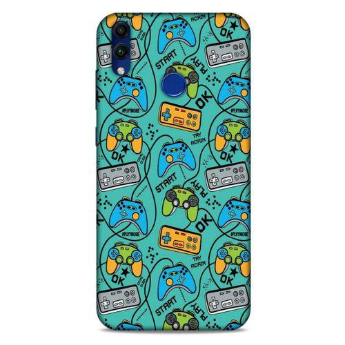 Retro (4) Desen Koruma Kılıfı Renkli Huawei Honor 8C Kılıf