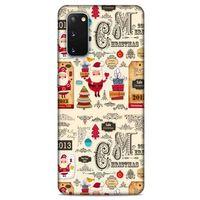 Retro (44) Desen Tough Armor Kılıf Renkli Samsung Galaxy S20 Kılıf
