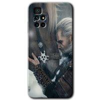 Potkal Hediye Fabrikası Xiaomi Redmi 10 Kılıf HD Desen Baskılı Arka Kapak - Kadim Dost