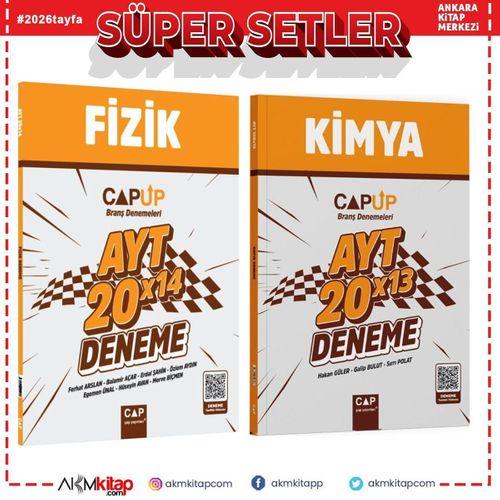 Çap Yayınları AYT Kimya ve Fizik Deneme Seti 2 Kitap
