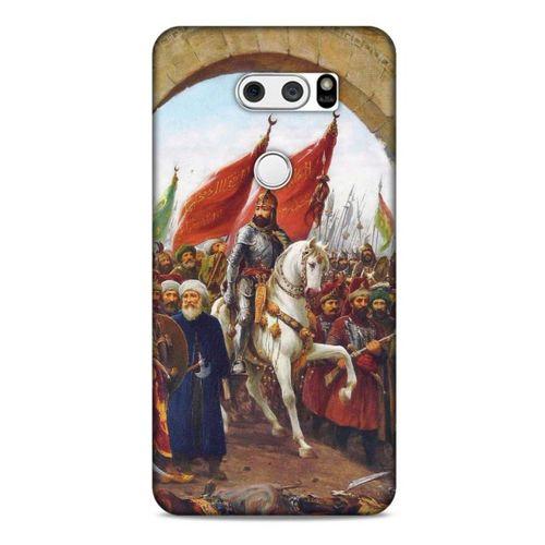 LG K50S Uyumlu Kılıf Ottoman (40) Fit Silikon Kılıf İstanbul'un Fethi