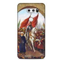 LG K50S Uyumlu Kılıf Ottoman (40) Fit Silikon Kılıf İstanbul'un Fethi