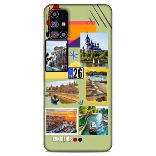 Lopard Samsung Galaxy M31s Uyumlu Kılıf Şehirli ※ (26) Eskişehir Tpu Silikon Kılıf