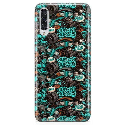 Samsung Galaxy A70s Kılıf Protein Tozu Arka Kapak Koruma Desenli Full Koruyucu