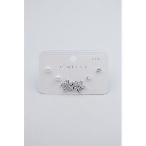 Çoklu Set Küpe - Gümüş