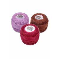 3 Adet Kaplan Etamin Ve Kanaviçe İpi 8 No Kod/Renk: 717 - 400 - 816 - Ryl