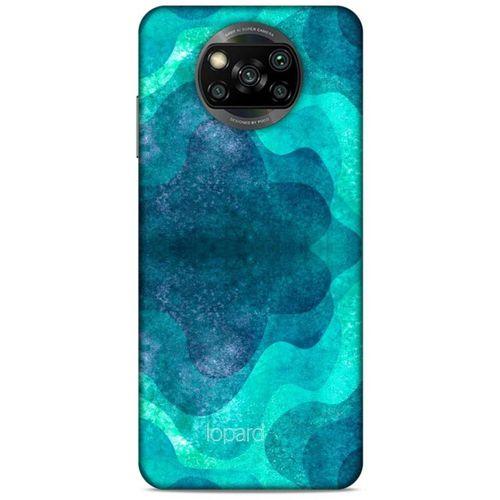 Xiaomi Redmi Poco X3 Kılıf Pastel Renkler (6) Silikon Kılıf Mavi Yeşil