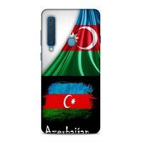 Samsung Galaxy A9 2018 Uyumlu Kılıf Azarbaijan (13) Silikon Kap Bayraklar