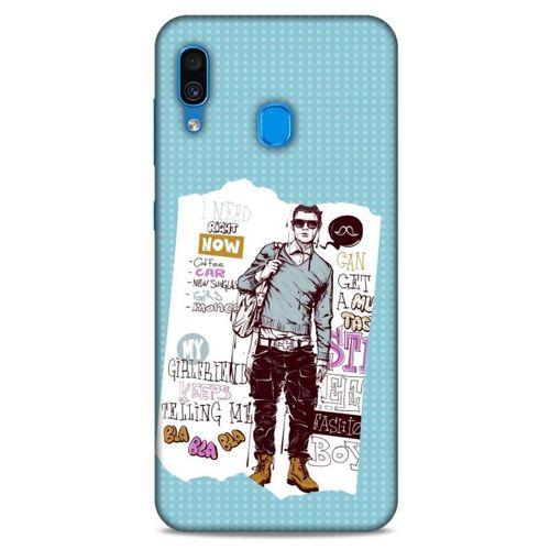 Sokak Modası 10 Samsung Galaxy A30 Kılıf Desenli Silikon