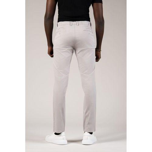 Regular Fit Pamuklu Arka Beli Lastikli Yazlık Chino Pantolon