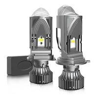 Led far ampulü beyaz  H4 50w 12v 22000Lm csp chip lens canbus / LAAM979