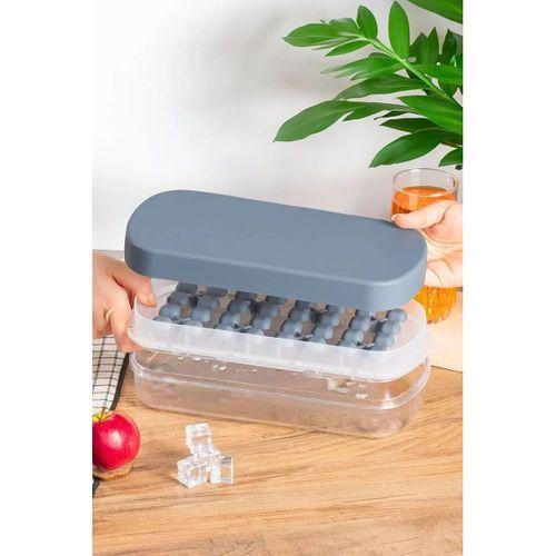 32 Gözlü Hazneli Silikon Buzluk MP-7075