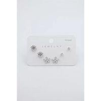 Çoklu Set Küpe - Gümüş