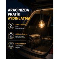Çok Yönlü Asma Kancalı Kamp Işığı