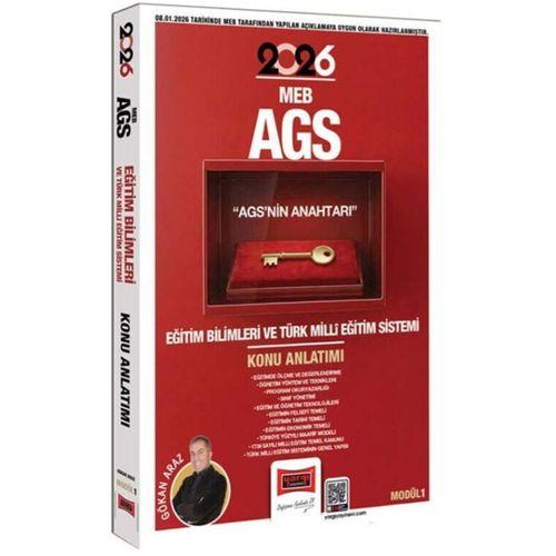 2026 MEB AGS Anahtarı Eğitim Bilimleri ve Türk Milli Eğitim Sistemi Konu Anlatımı Modül 1 Yargı Yayınları