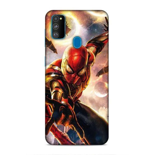 Samsung Galaxy M30s Uyumlu Kılıf BMovie (42) Rugged Armor Kılıf Spider Man