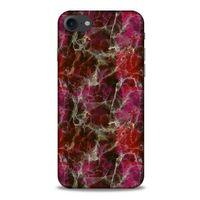 Mermer Desenli (40) Tema Fit Silikon Kılıf Menekşe Apple Iphone 8 Kılıf