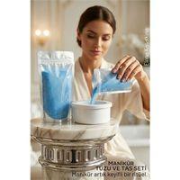 Profesyonel Manikür Seti: Ergonomik Manikür Tası ve Zenginleştirilmiş Granül Bakım Tuzu 719685