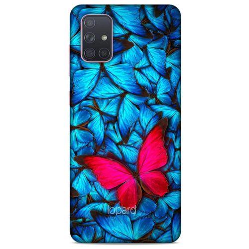 Samsung Galaxy A71 Kılıf Kelebek Etkisi (1) Kılıfı Karışık Renkli
