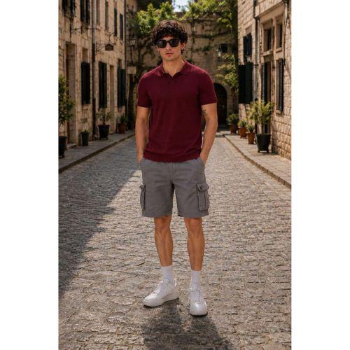 ALEXANDERGARDI Polo Yaka Düğmeli Triko T-shirt (50024)