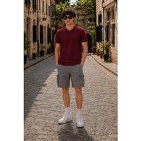 ALEXANDERGARDI Polo Yaka Düğmeli Triko T-shirt (50024)