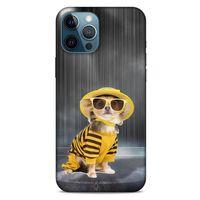 Apple iPhone 12 Pro Max Kılıf Köpek Kıyafetleri (15) Antişok Kılıf Chihuahua Pijama