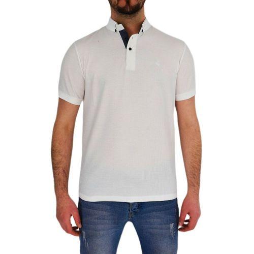 Erkek Gömlek Yaka Tişört Waffle BGL-ST01943