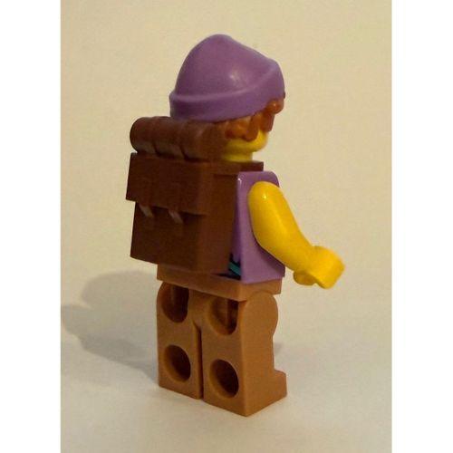 Orjinal Lego Minifigür Backpacker
